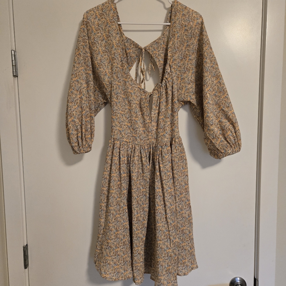 NWT Minkpink open back mini dress